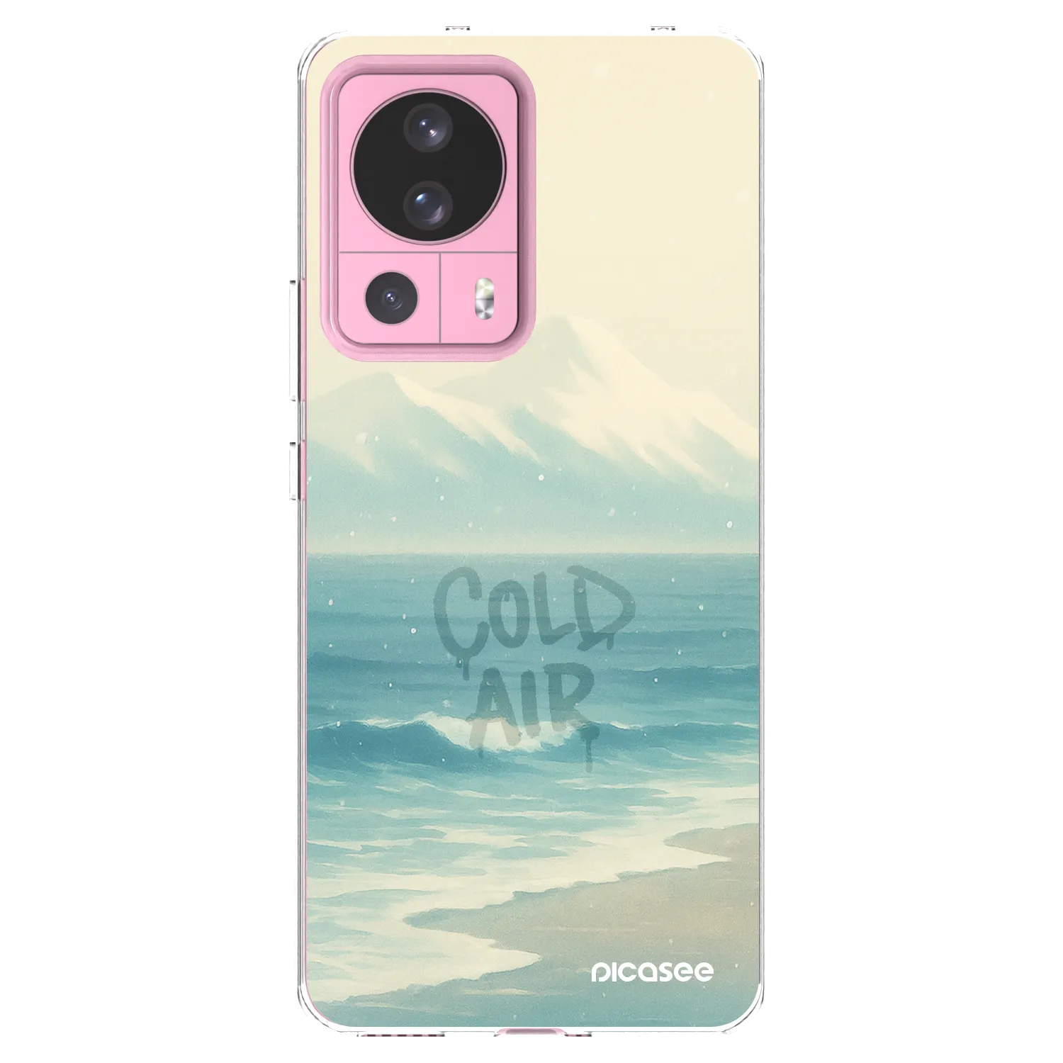 Picasee silikonowe przeźroczyste etui na Xiaomi 13 Lite - COLD AIR