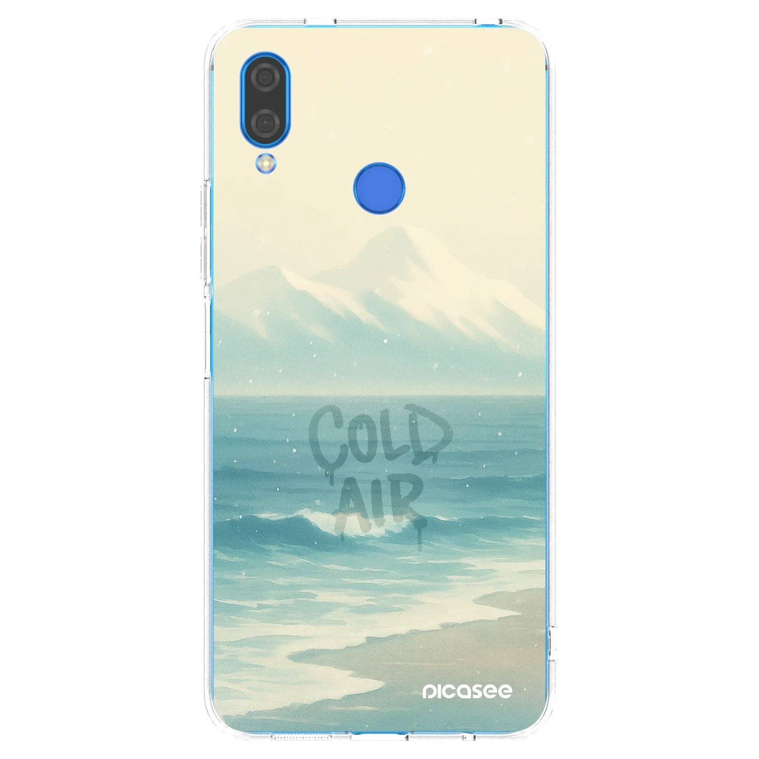 Picasee silikonowe przeźroczyste etui na Huawei Nova 3i - COLD AIR