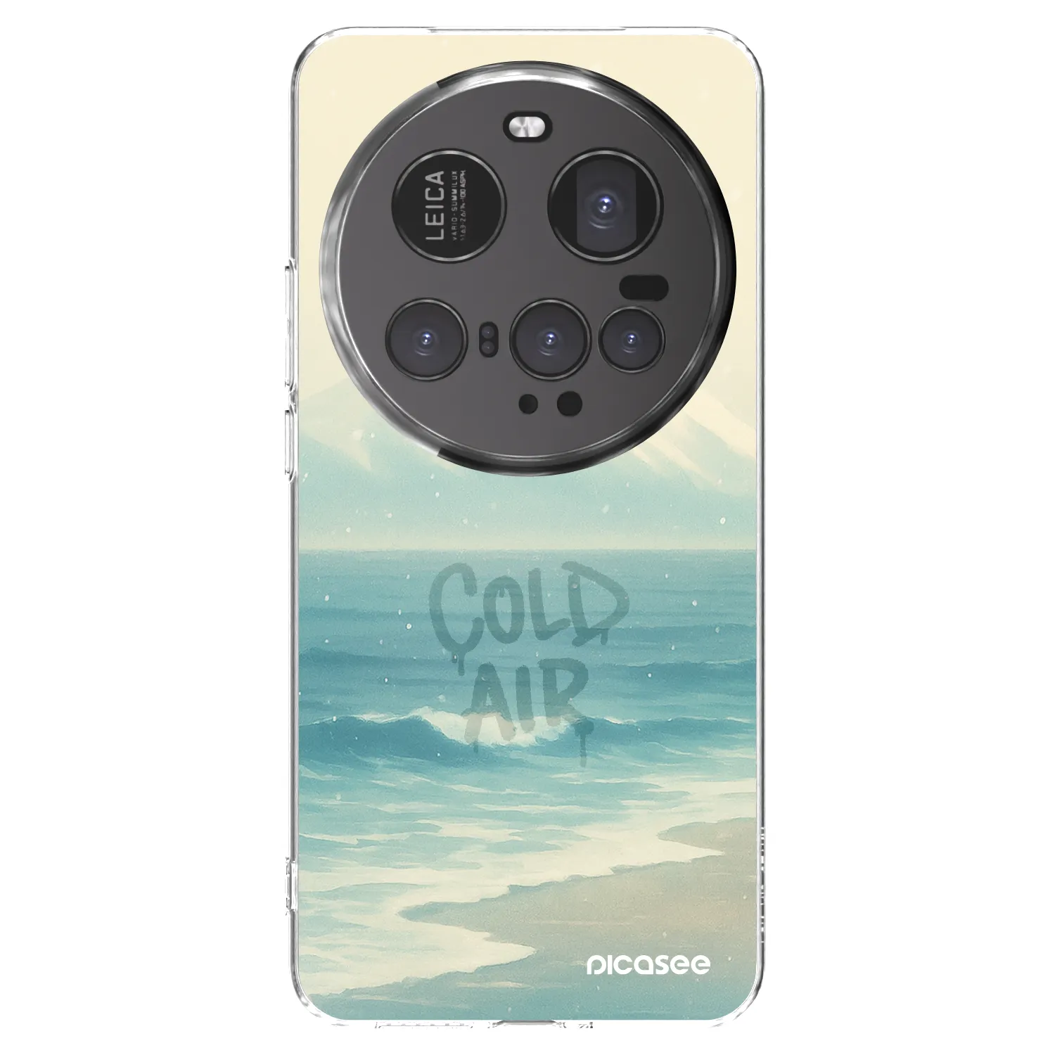 Picasee silikonowe przeźroczyste etui na Xiaomi 15 Ultra - COLD AIR