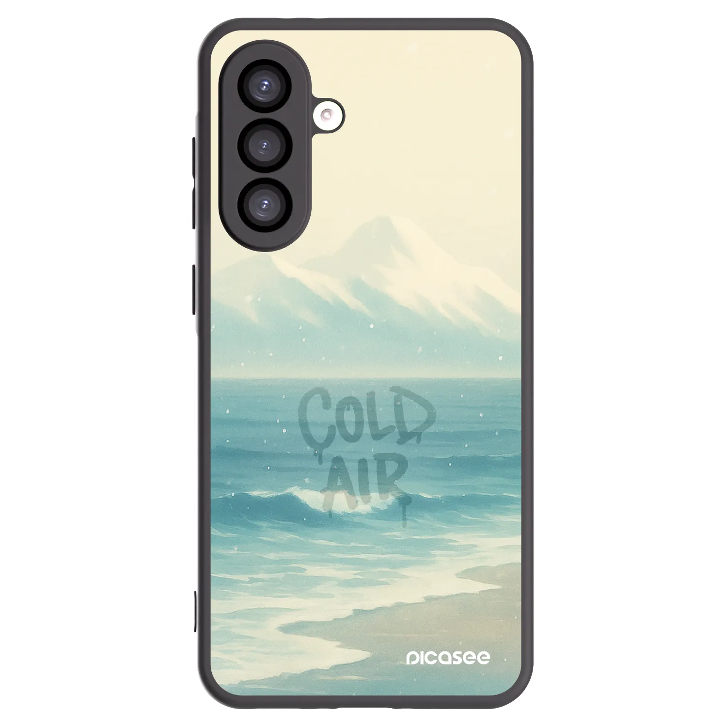 Picasee silikonowe czarne etui na Samsung Galaxy A26 5G A266B - COLD AIR
