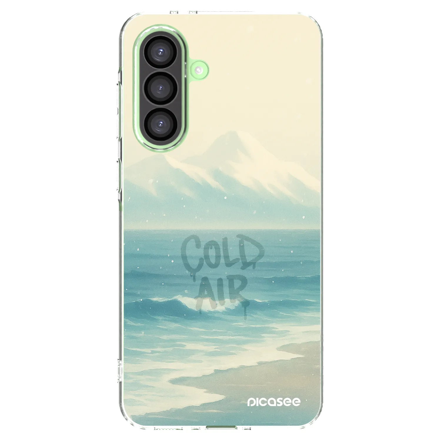 Picasee silikonowe przeźroczyste etui na Samsung Galaxy A26 5G A266B - COLD AIR