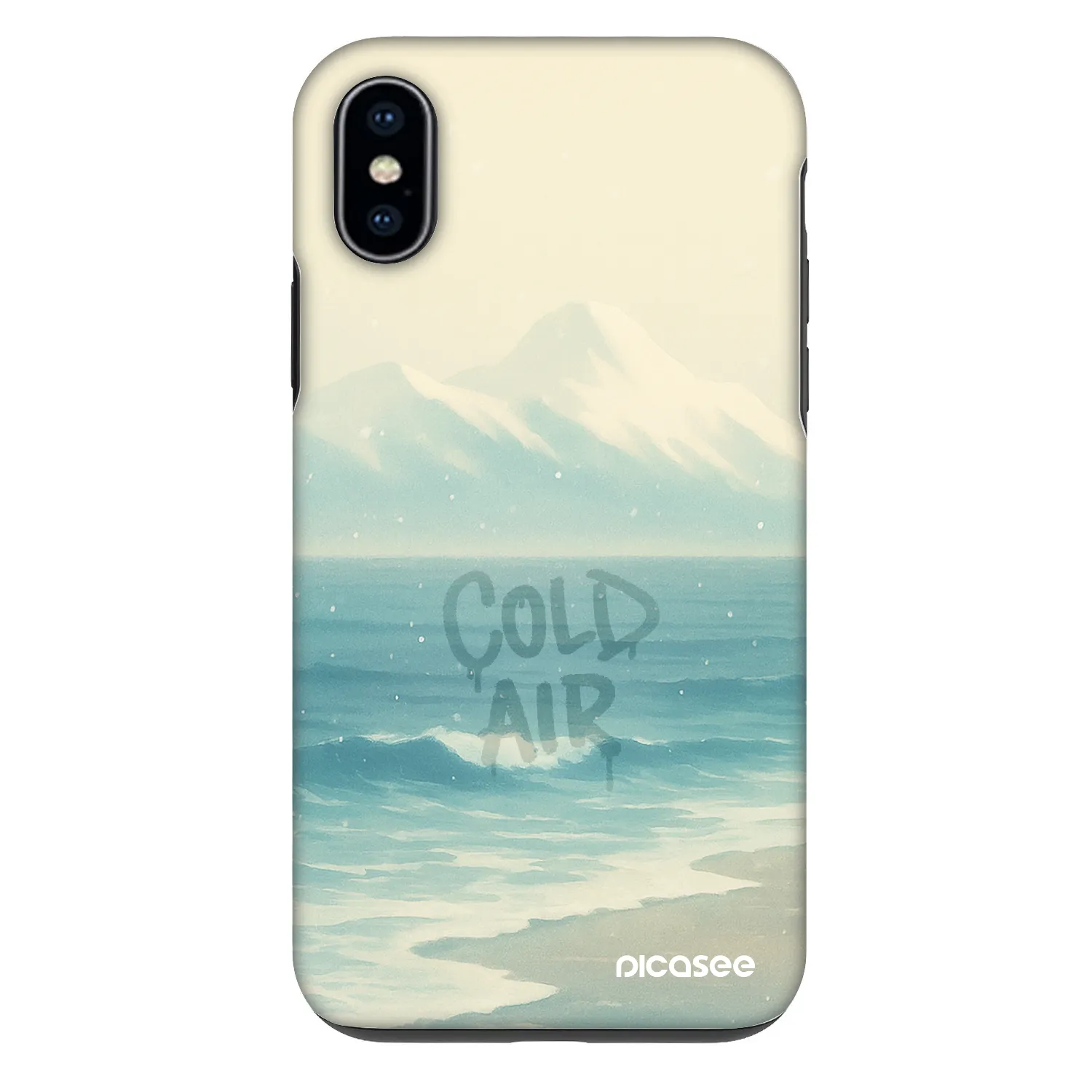 Picasee Fashion Case na Apple iPhone X/XS - COLD AIR