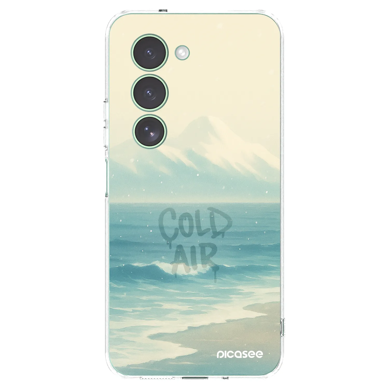 Picasee silikonowe przeźroczyste etui na Xiaomi Redmi 15 5G - COLD AIR
