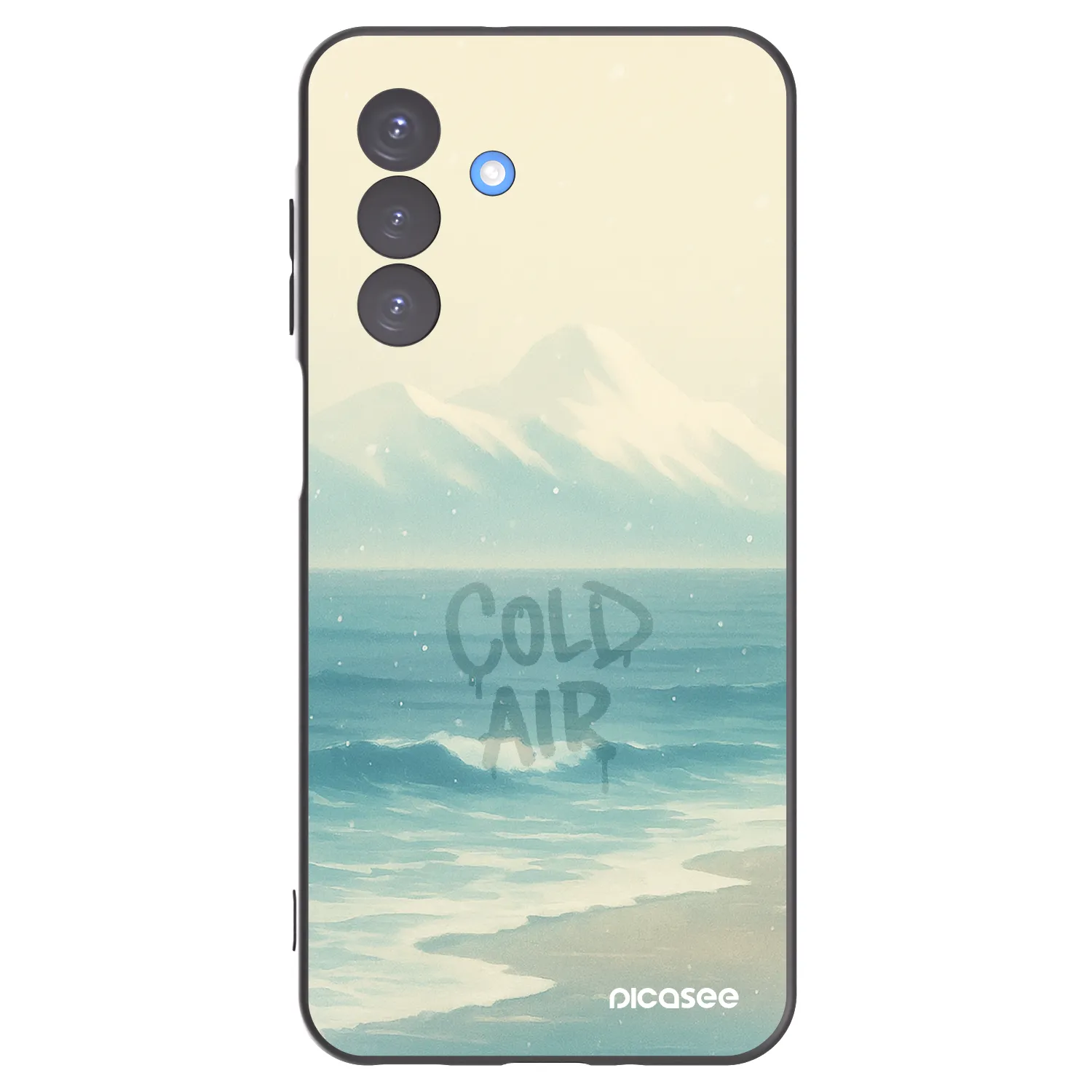 Picasee silikonowe czarne etui na Samsung Galaxy A17 5G - COLD AIR