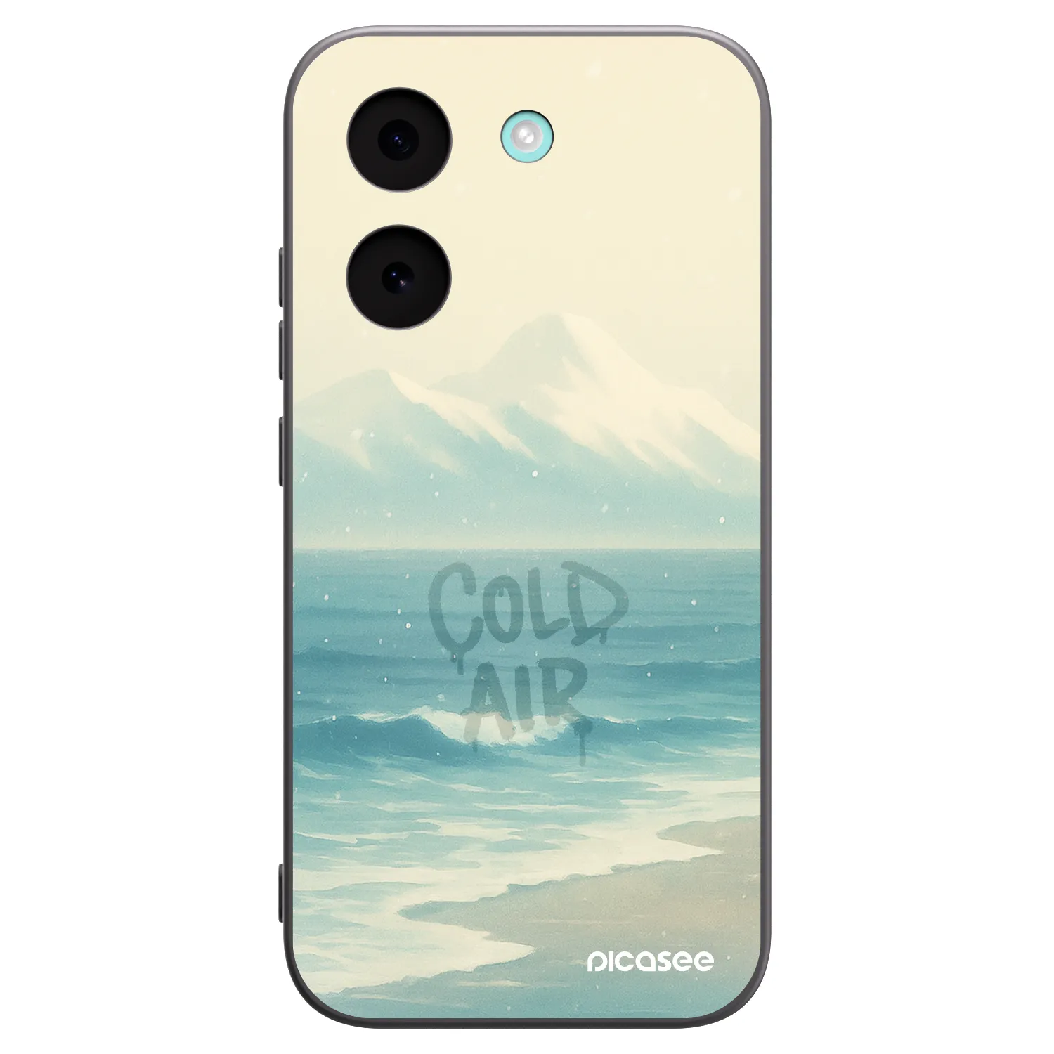 Picasee silikonowe czarne etui na Xiaomi Poco X8 Pro - COLD AIR