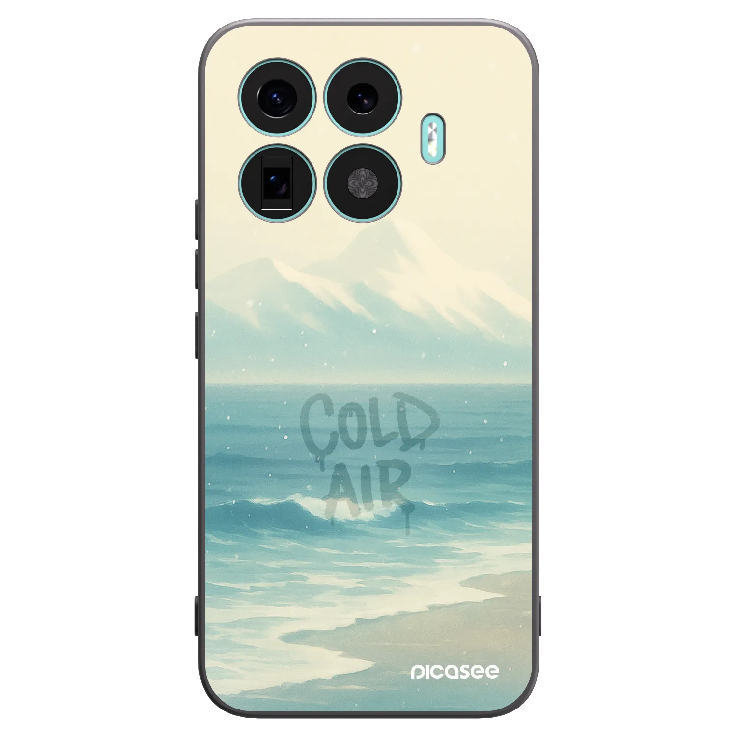 Picasee silikonowe czarne etui na Xiaomi 17T Pro - COLD AIR