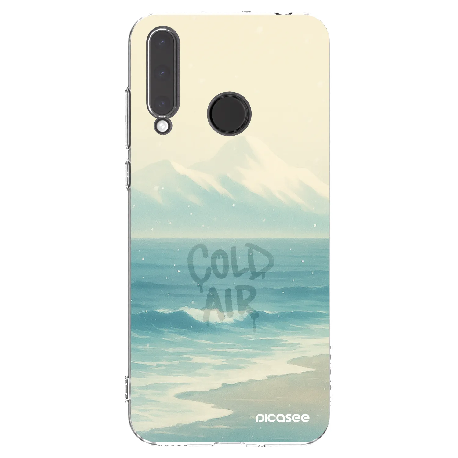 Picasee silikonowe przeźroczyste etui na Honor 20 Lite - COLD AIR