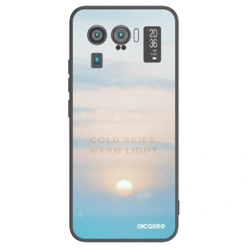 Picasee silikonowe czarne etui na Xiaomi Mi 11 Ultra - COLD SKIES