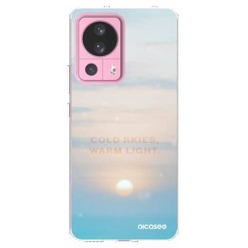 Picasee silikonowe przeźroczyste etui na Xiaomi 13 Lite - COLD SKIES