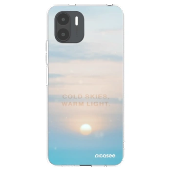 Picasee silikonowe przeźroczyste etui na Xiaomi Redmi A2 - COLD SKIES