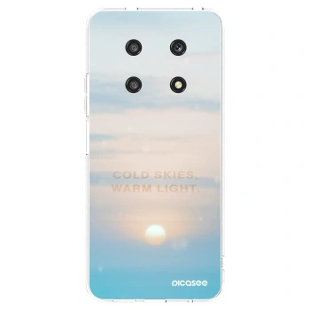 Picasee silikonowe przeźroczyste etui na Honor Magic4 Lite 5G - COLD SKIES