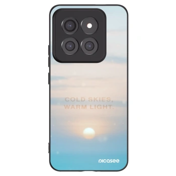 Picasee silikonowe czarne etui na Xiaomi 14 Pro - COLD SKIES