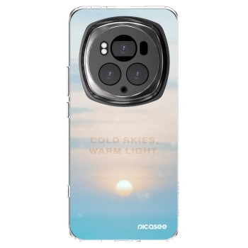 Picasee silikonowe przeźroczyste etui na Honor Magic6 Pro - COLD SKIES