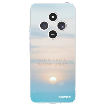 Picasee silikonowe przeźroczyste etui na Xiaomi Redmi 14C - COLD SKIES