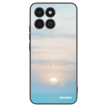 Picasee silikonowe czarne etui na Honor 200 Smart 5G - COLD SKIES