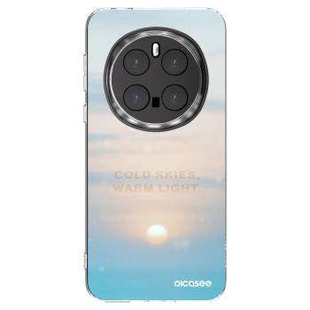 Picasee silikonowe przeźroczyste etui na Honor Magic7 Pro 5G - COLD SKIES