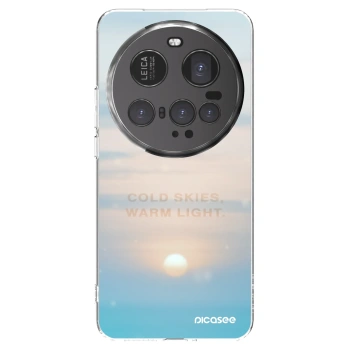 Picasee silikonowe przeźroczyste etui na Xiaomi 15 Ultra - COLD SKIES