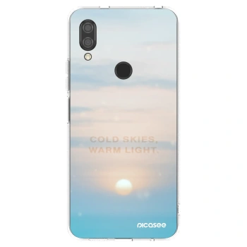 Picasee silikonowe przeźroczyste etui na Xiaomi Redmi 7 - COLD SKIES