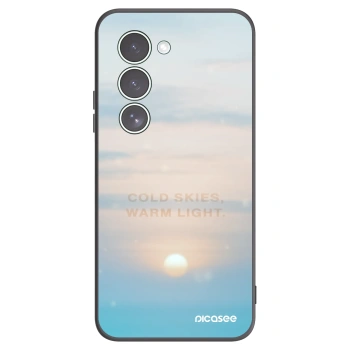 Picasee silikonowe czarne etui na Xiaomi Redmi 15 5G - COLD SKIES