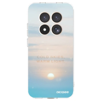 Picasee silikonowe przeźroczyste etui na Xiaomi Redmi Note 15 Pro 4G - COLD SKIES