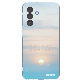 Picasee silikonowe przeźroczyste etui na Samsung Galaxy A17 5G - COLD SKIES