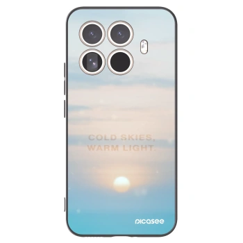 Picasee silikonowe czarne etui na Xiaomi 15T Pro - COLD SKIES