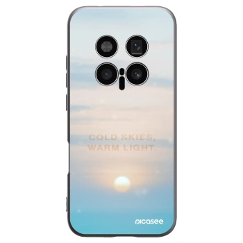 Picasee silikonowe czarne etui na Honor Magic8 Pro 5G - COLD SKIES