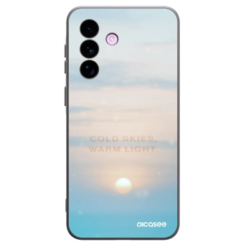 Picasee silikonowe czarne etui na Samsung Galaxy A57 5G - COLD SKIES