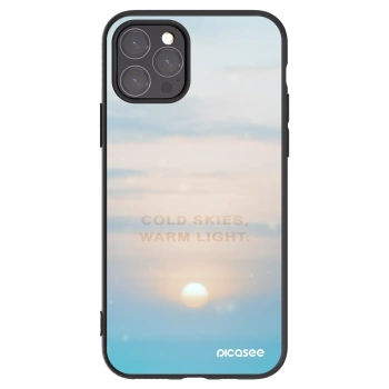 Picasee silikonowe czarne etui na Apple iPhone 11 Pro - COLD SKIES