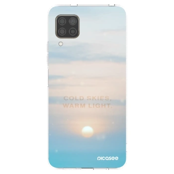Picasee silikonowe przeźroczyste etui na Huawei P40 Lite - COLD SKIES