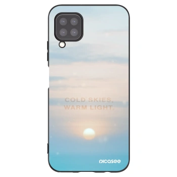 Picasee silikonowe czarne etui na Huawei P40 Lite - COLD SKIES
