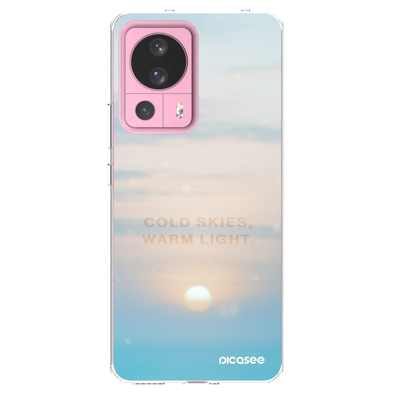 Picasee silikonowe przeźroczyste etui na Xiaomi 13 Lite - COLD SKIES