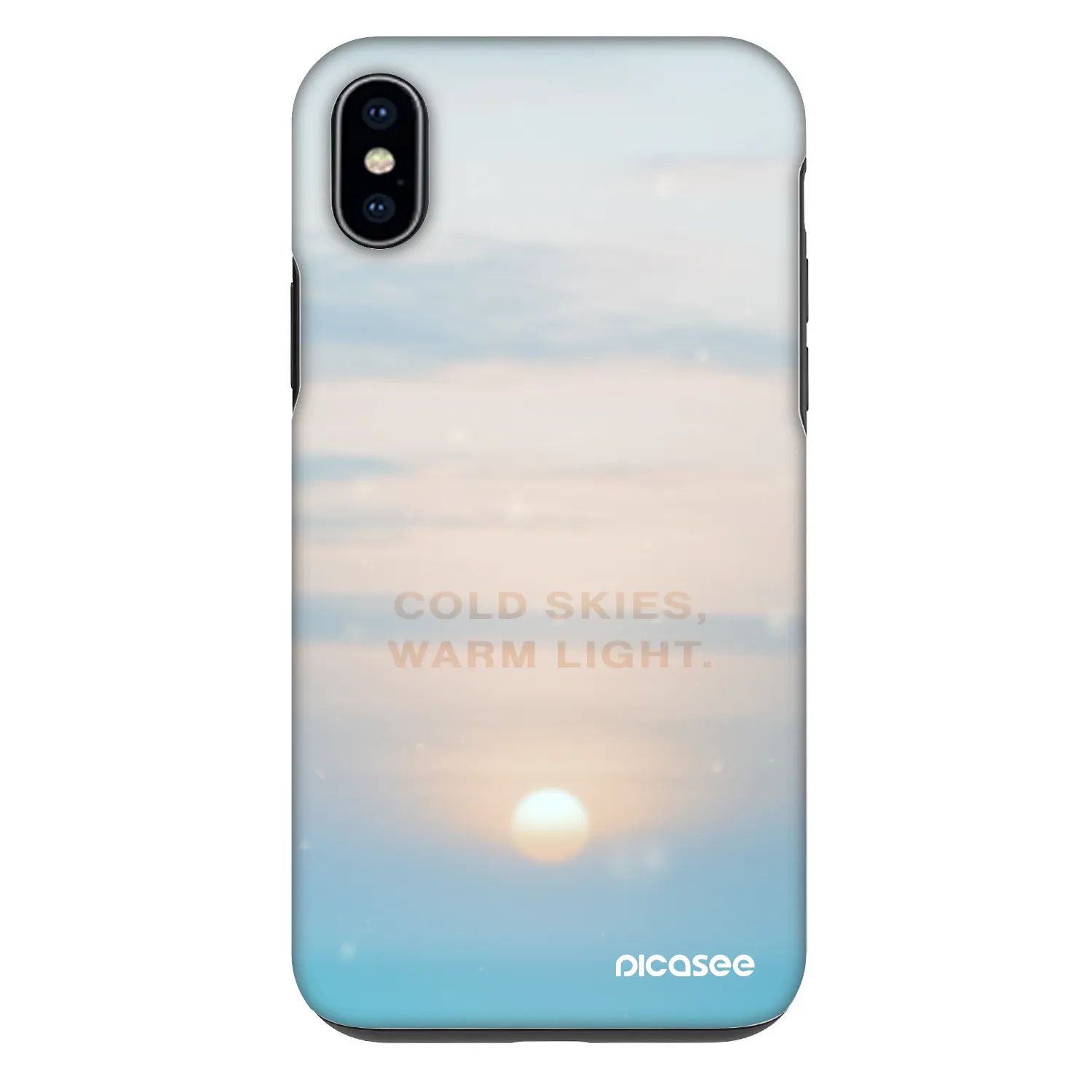 Picasee Fashion Case na Apple iPhone XS Max - COLD SKIES