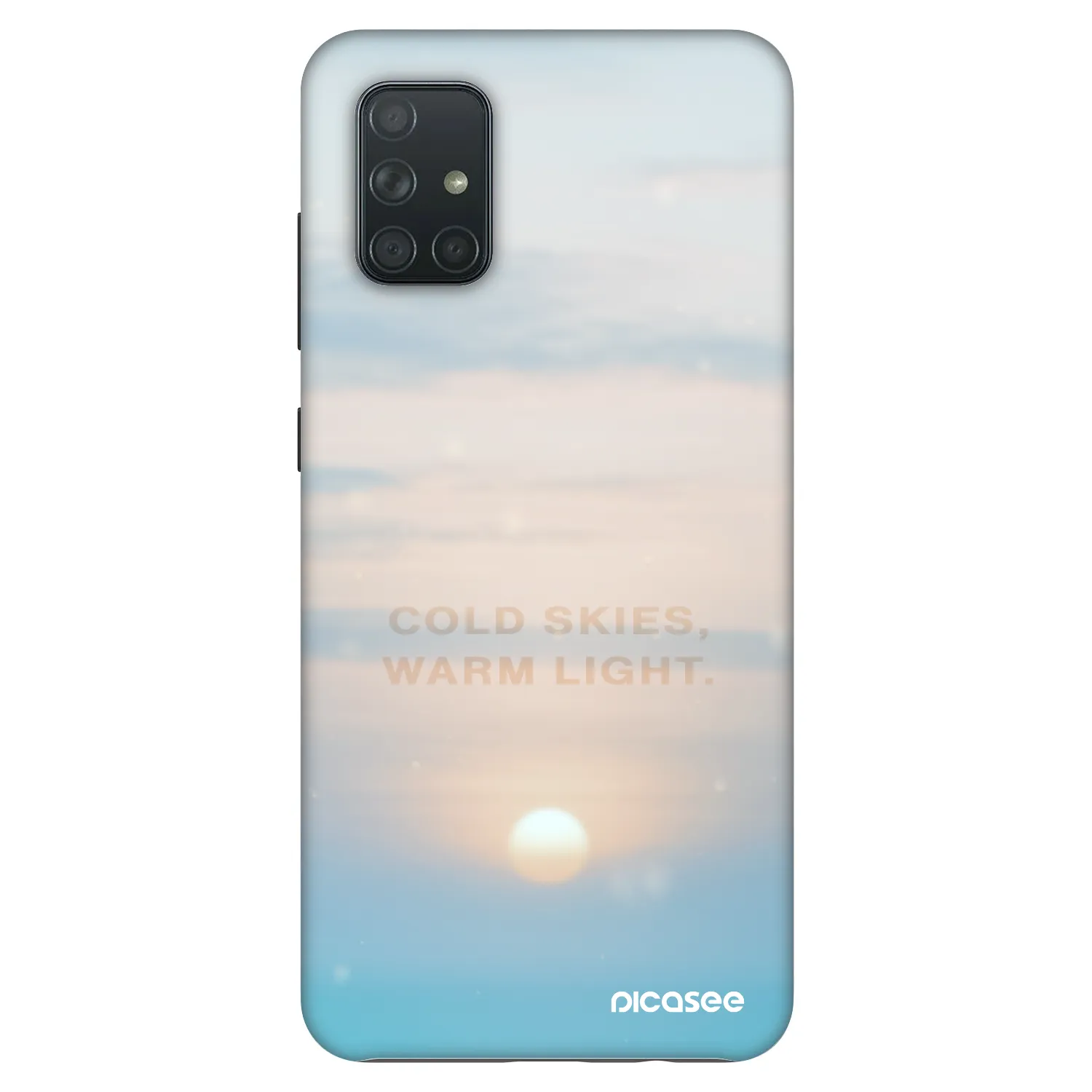 Picasee Fashion Case na Samsung Galaxy A71 A715F - COLD SKIES