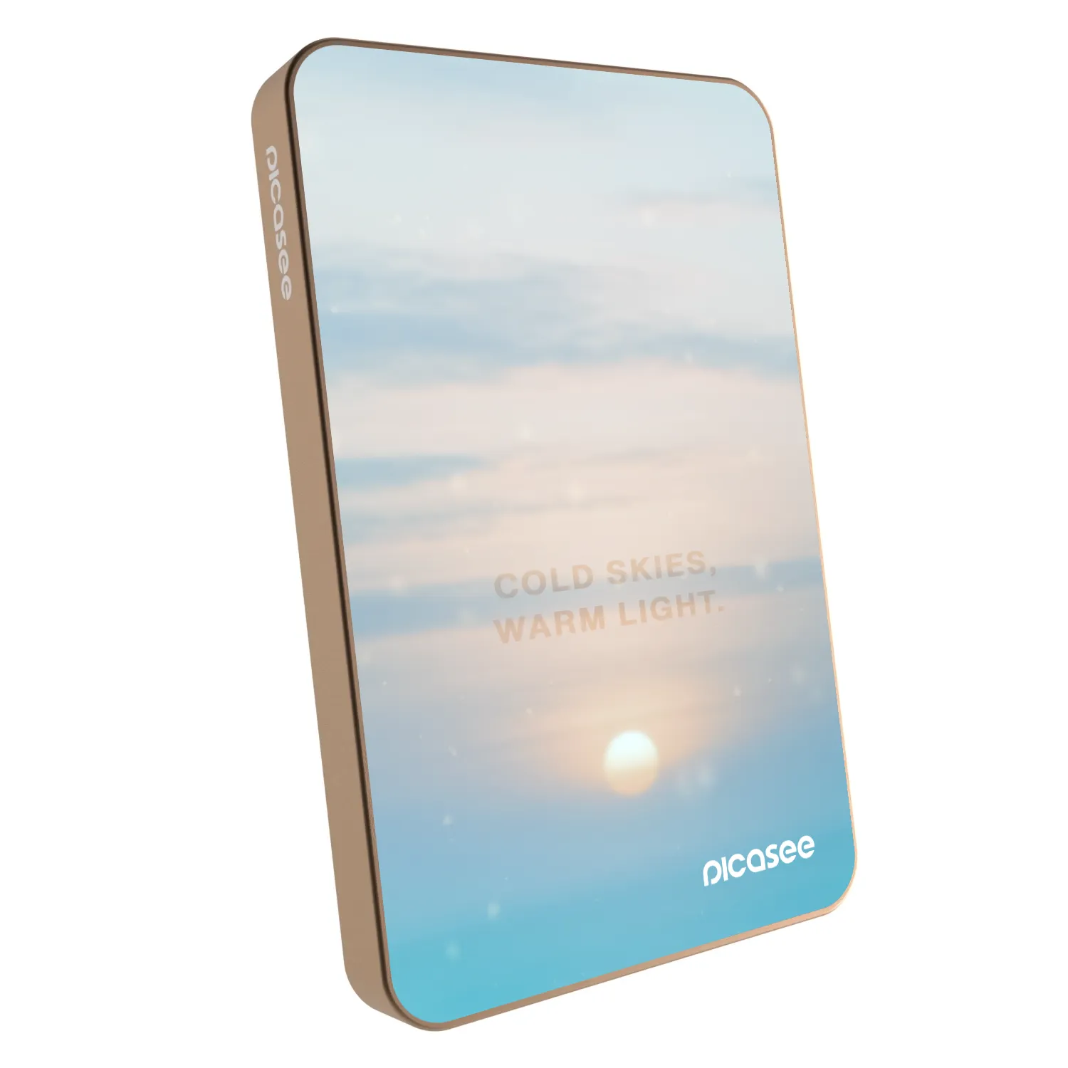 Picasee Powerbank z MagSafe 5 000 mAh Złoty - COLD SKIES
