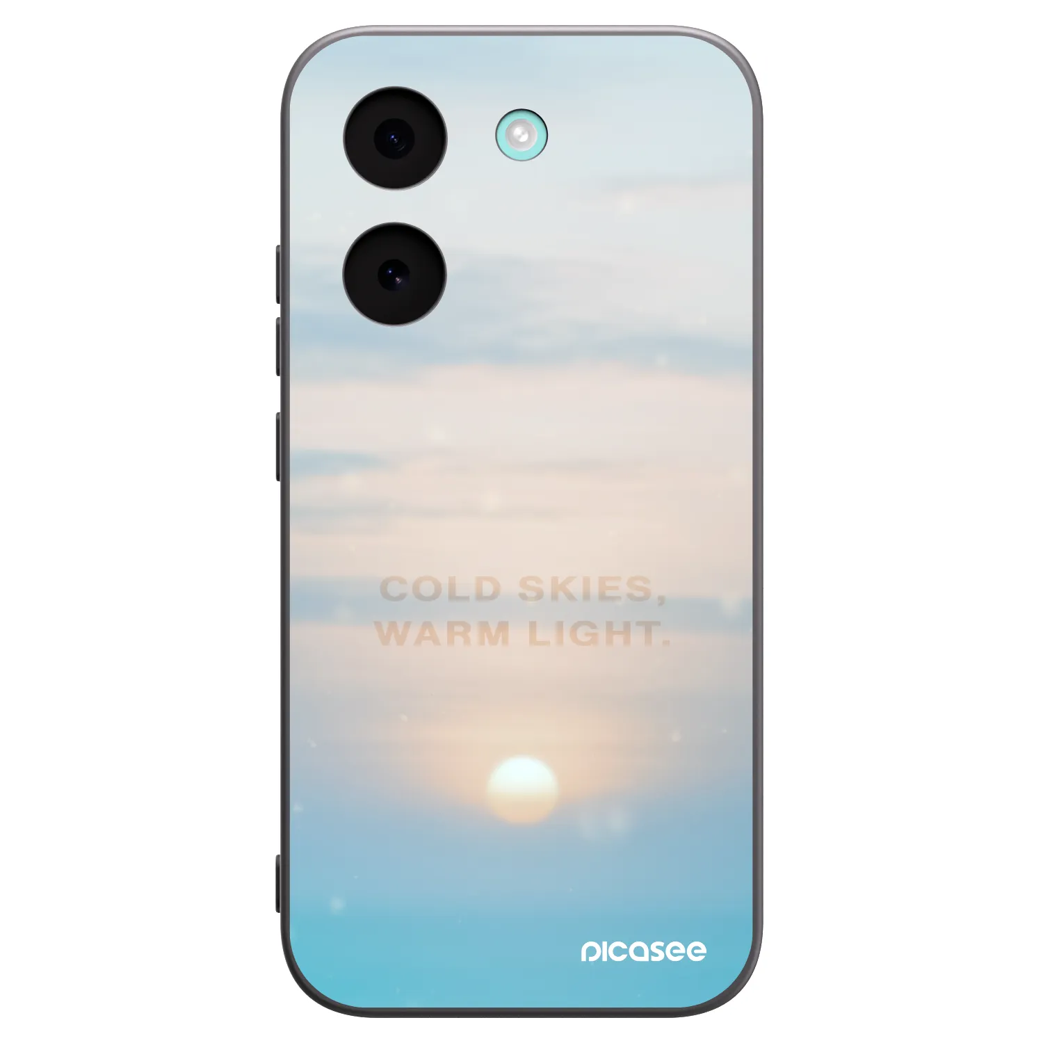 Picasee silikonowe czarne etui na Xiaomi Poco X8 Pro - COLD SKIES