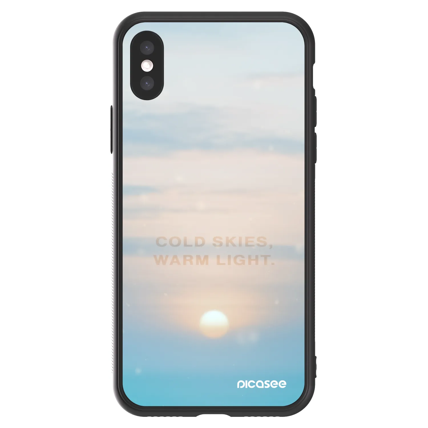 Picasee ULTIMATE CASE na Apple iPhone X/XS - COLD SKIES