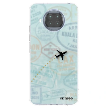 Picasee silikonowe przeźroczyste etui na Xiaomi Mi 10T Lite - FLIGHT PATH