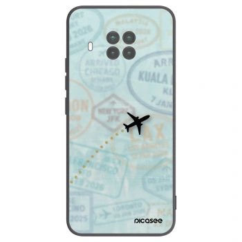 Picasee silikonowe czarne etui na Xiaomi Mi 10T Lite - FLIGHT PATH