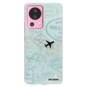 Picasee silikonowe przeźroczyste etui na Xiaomi 13 Lite - FLIGHT PATH