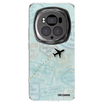 Picasee silikonowe przeźroczyste etui na Honor Magic6 Pro - FLIGHT PATH