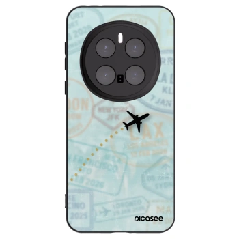 Picasee silikonowe czarne etui na Honor Magic7 Pro 5G - FLIGHT PATH