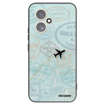Picasee silikonowe czarne etui na Honor 400 5G - FLIGHT PATH