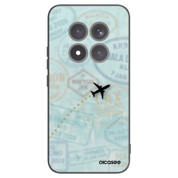 Picasee silikonowe czarne etui na Xiaomi Redmi Note 15 Pro+ - FLIGHT PATH