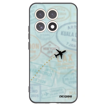 Picasee silikonowe czarne etui na Xiaomi 15T - FLIGHT PATH