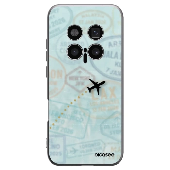 Picasee silikonowe czarne etui na Honor Magic8 Pro 5G - FLIGHT PATH