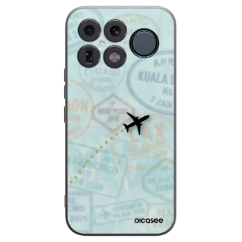 Picasee silikonowe czarne etui na Xiaomi Poco F8 Ultra - FLIGHT PATH