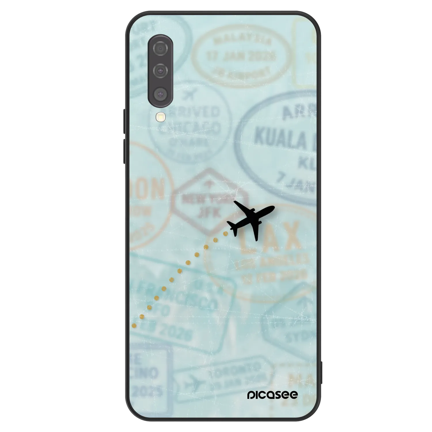 Picasee ULTIMATE CASE na Samsung Galaxy A50 A505F - FLIGHT PATH
