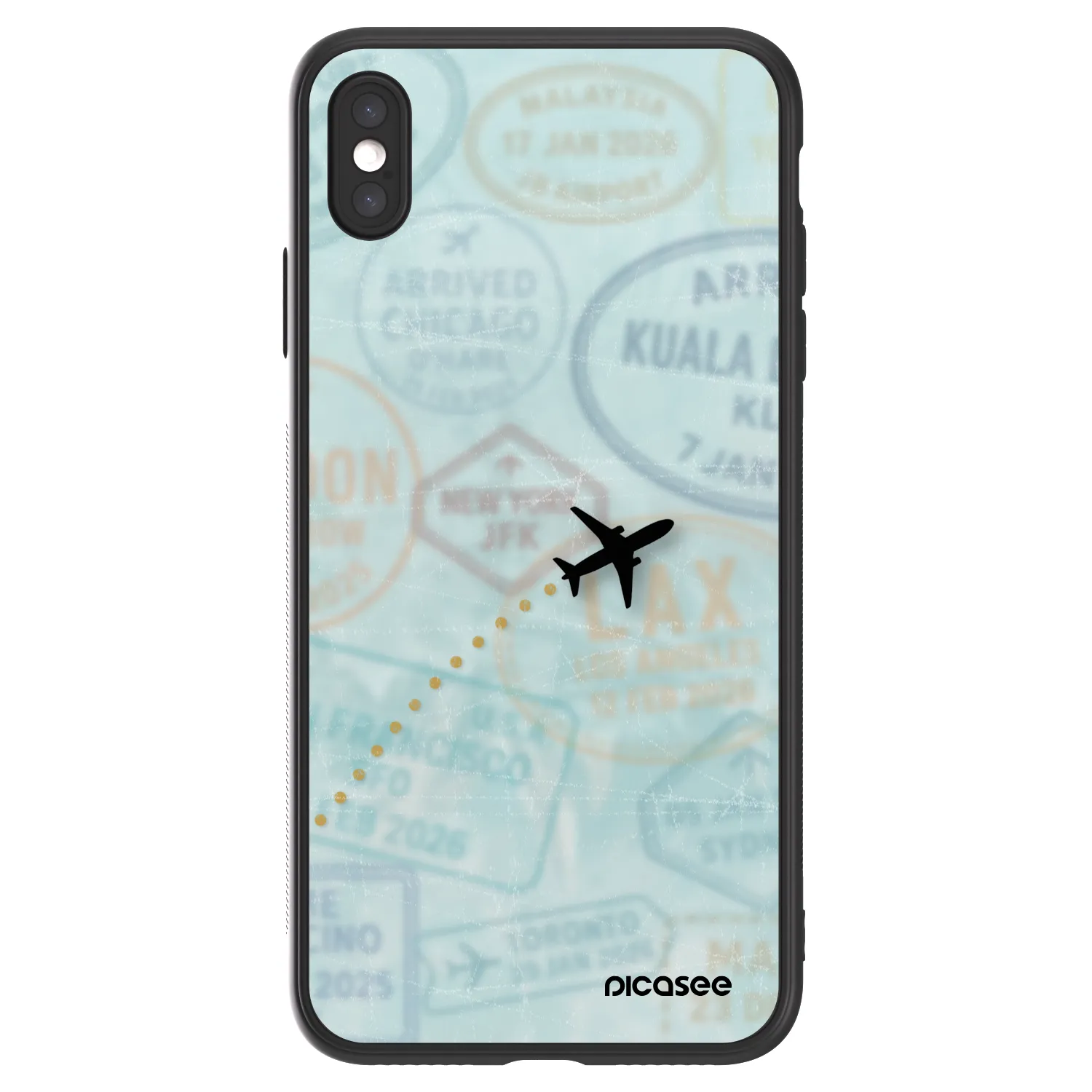 Picasee ULTIMATE CASE na Apple iPhone XS Max - FLIGHT PATH