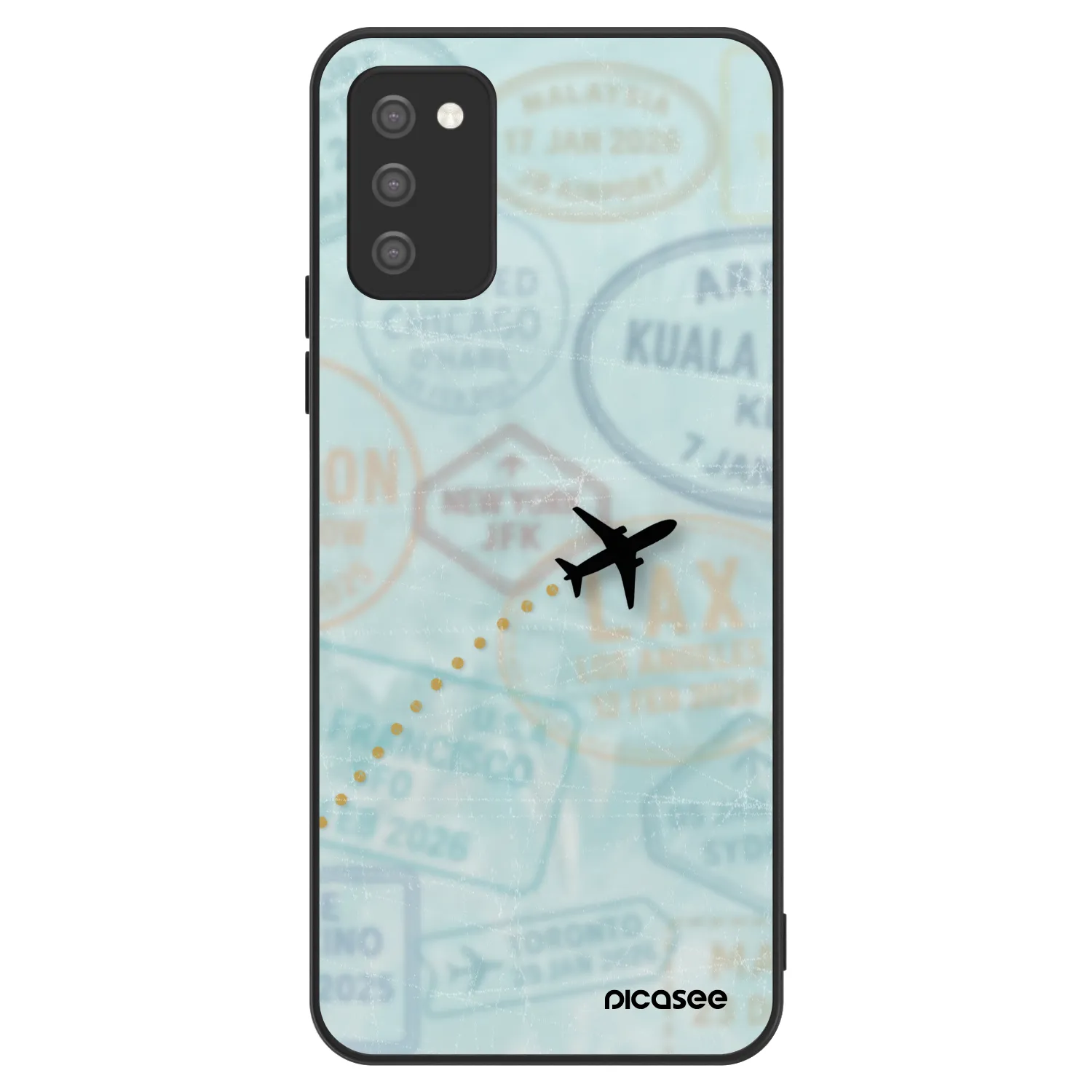 Picasee ULTIMATE CASE na Samsung Galaxy A02s A025G - FLIGHT PATH